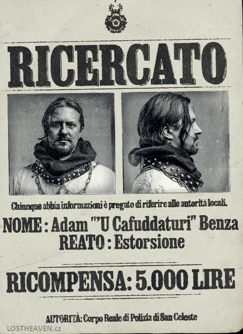 Mafia: The Old Country wanted poster