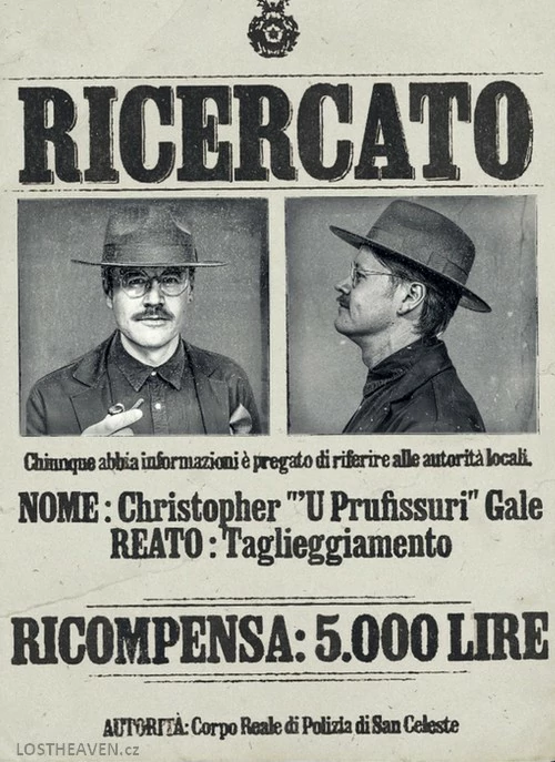 Mafia: The Old Country wanted poster