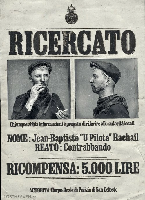 Mafia: The Old Country wanted poster